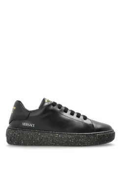 Versace Kids BLACK Sports shoes with logo