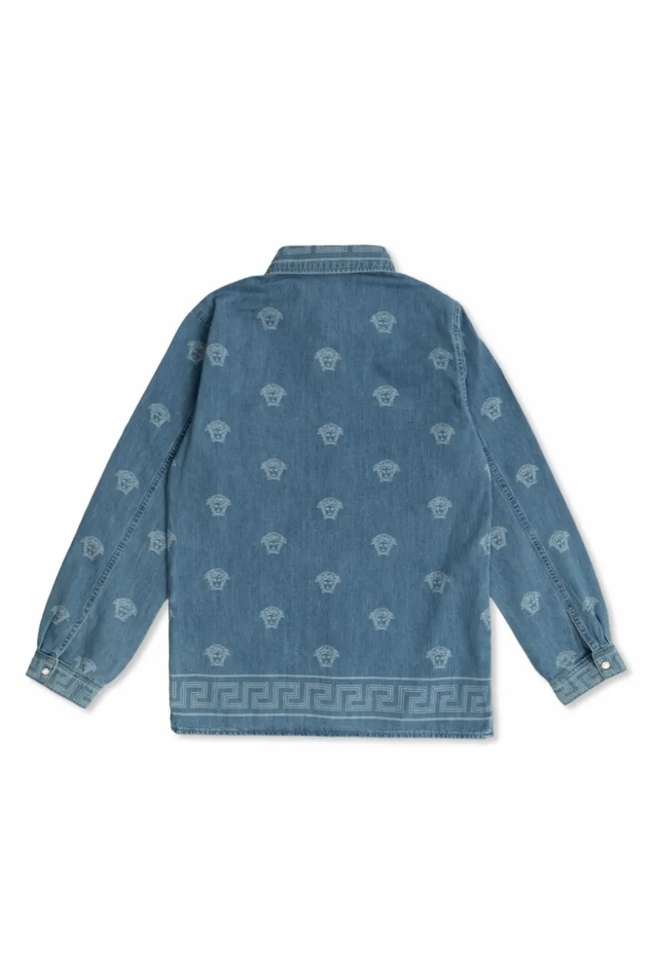 Versace Kids BLUE Denim shirt