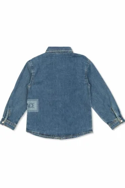 Versace Kids BLUE Denim shirt