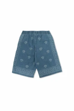 Versace Kids BLUE Denim shorts