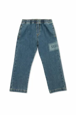 Versace Kids BLUE Jeans with logo