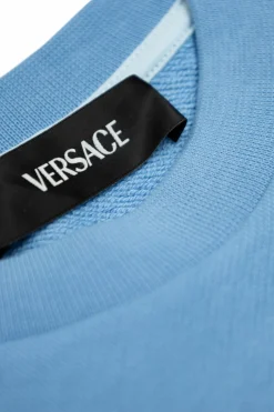 Versace Kids BLUE Sweatshirt with logo