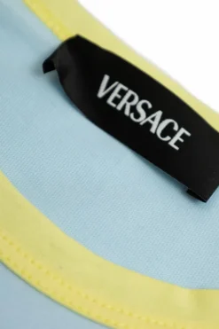 Versace Kids BLUE T-shirt with logo