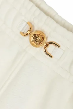 Versace Kids cream Sweat shorts