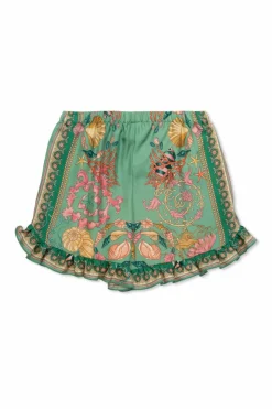Versace Kids GREEN Patterned shorts
