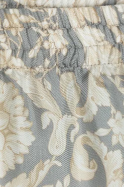 Versace Kids GREY Silk pants