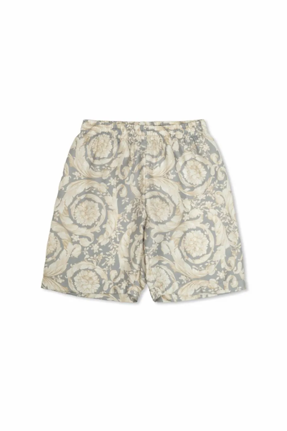 Versace Kids GREY Silk shorts