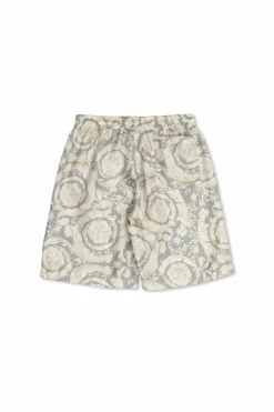 Versace Kids GREY Silk shorts