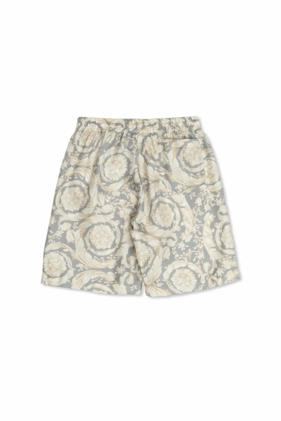 Versace Kids GREY Silk shorts