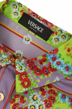 Versace Kids MULTICOLOUR Silk dress