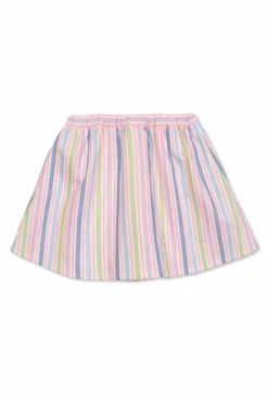 Versace Kids MULTICOLOUR Skirt with striped pattern