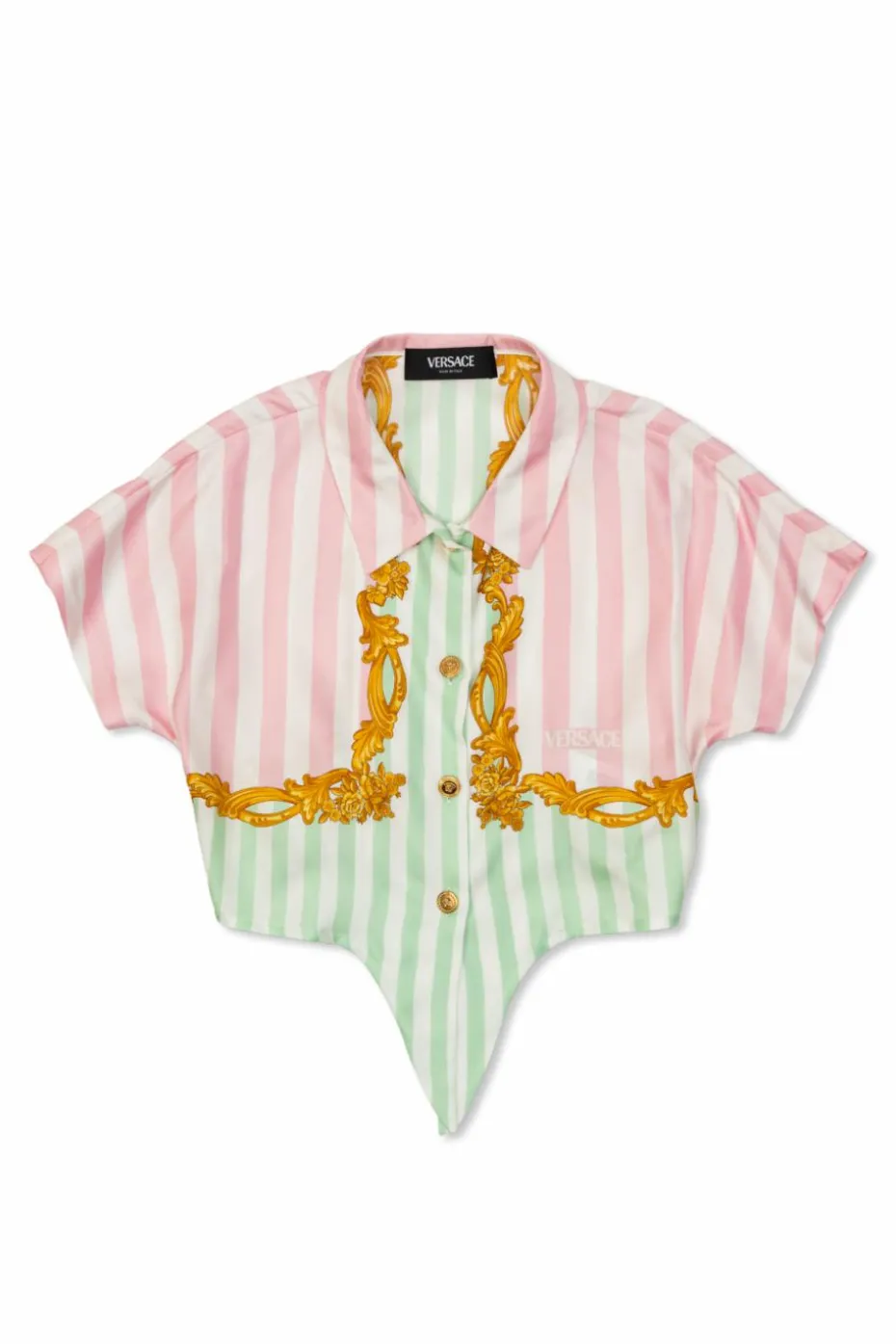 Versace Kids MULTICOLOUR Silk shirt