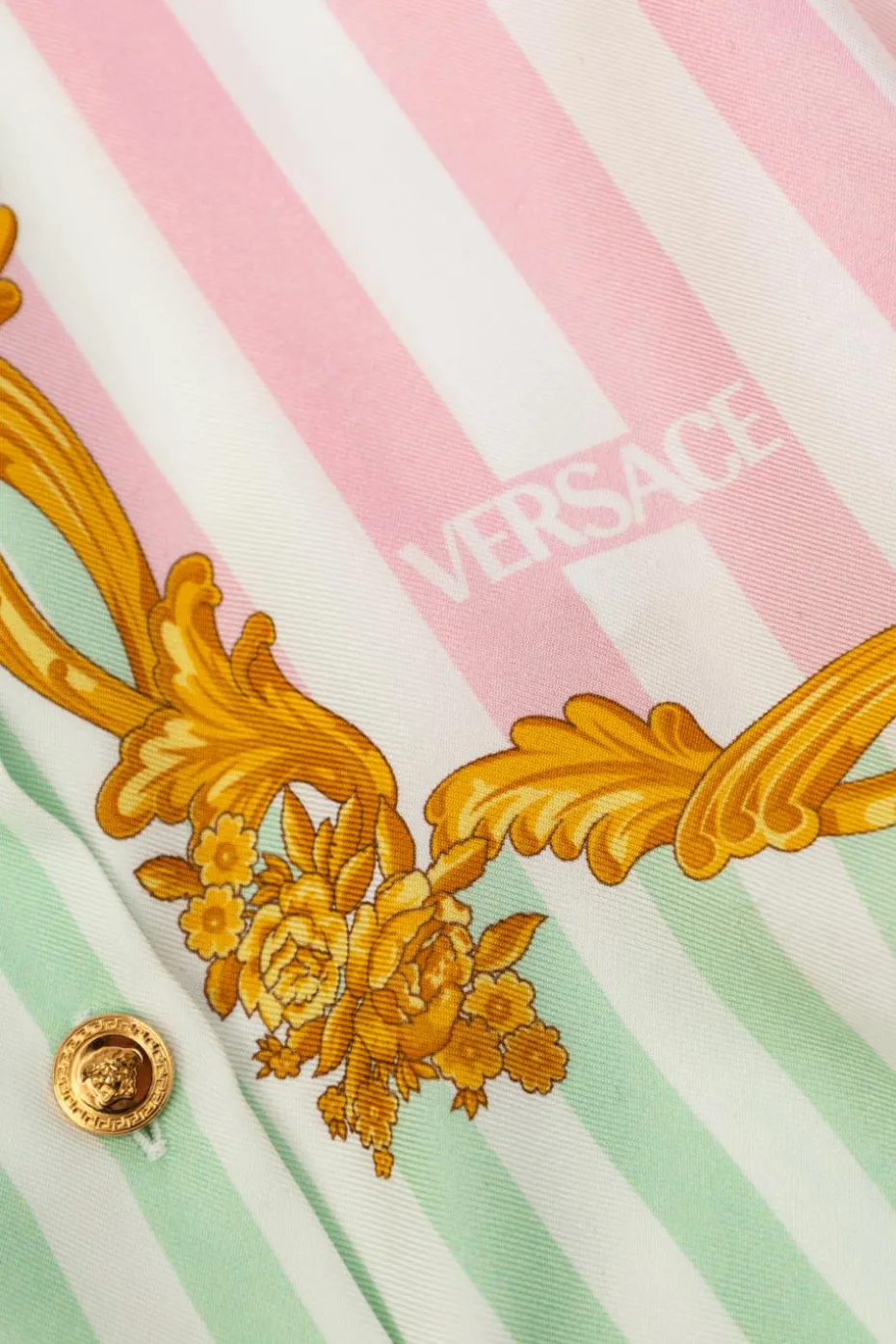 Versace Kids MULTICOLOUR Silk shirt