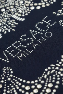Versace Kids NAVY BLUE Dress with logo