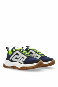 Versace Kids NAVY BLUE Sports shoes with logo