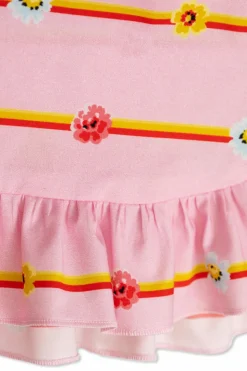 Versace Kids PINK Floral motif shorts