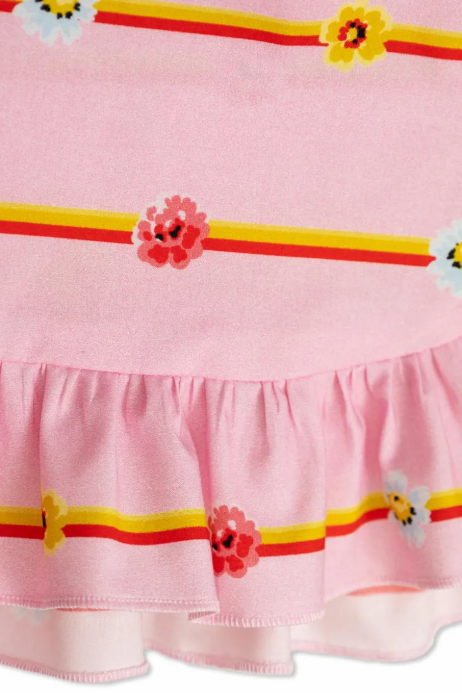 Versace Kids PINK Floral motif shorts
