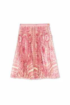 Versace Kids PINK Pleated skirt