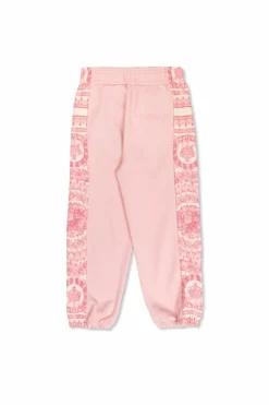 Versace Kids PINK Sweatpants with print