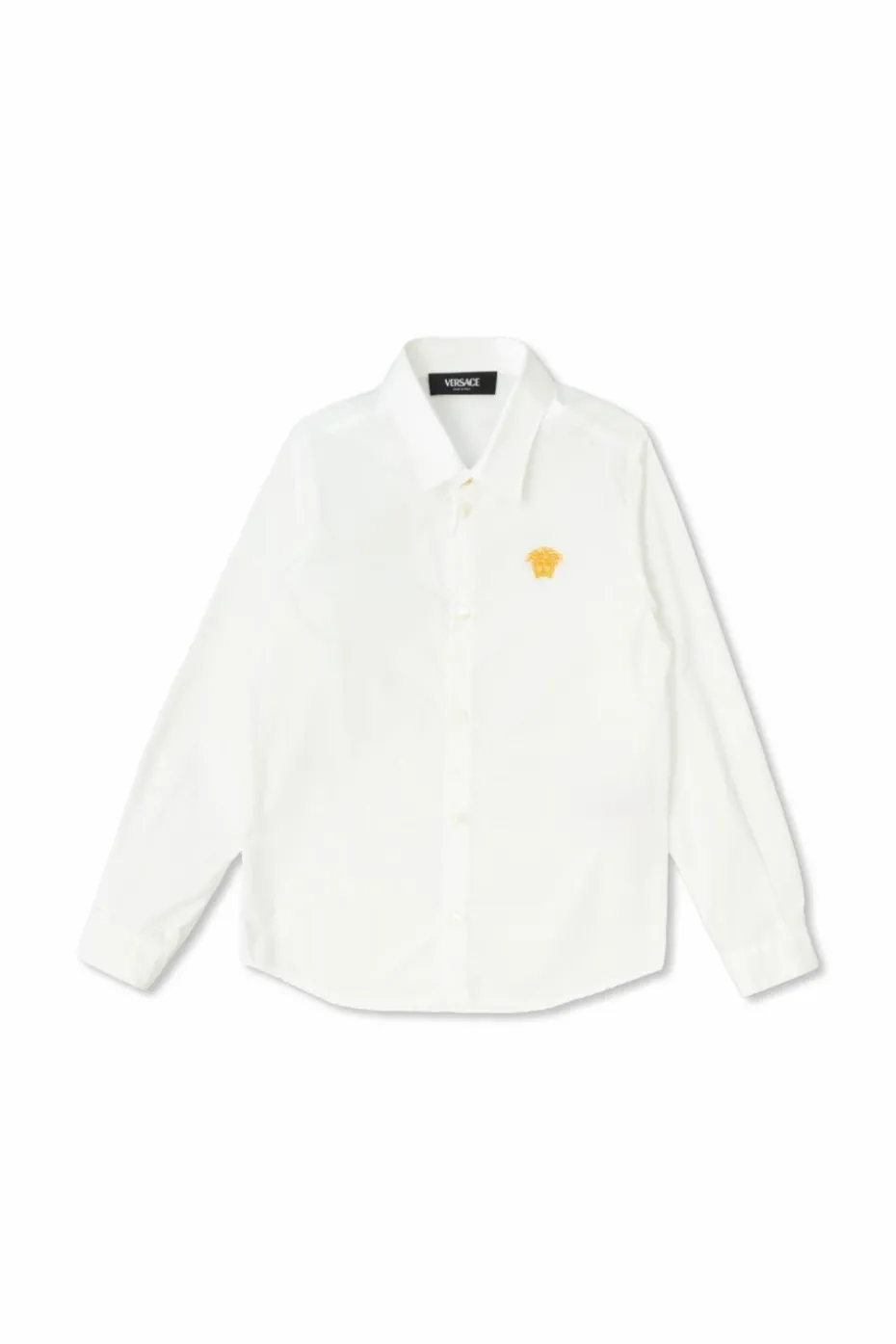 Versace Kids WHITE Cotton shirt by Versace Kids