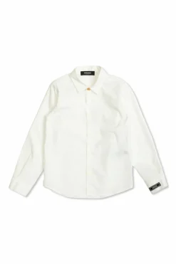Versace Kids WHITE Shirt with decorative buttons
