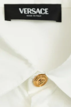 Versace Kids WHITE Shirt with decorative buttons