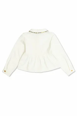 Versace Kids WHITE Shirt with a collar
