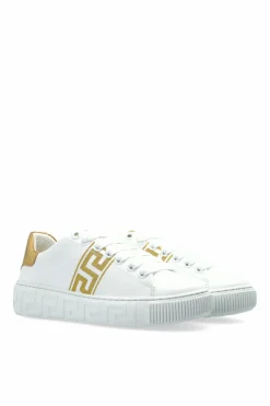 Versace Kids WHITE Sneakers with logo