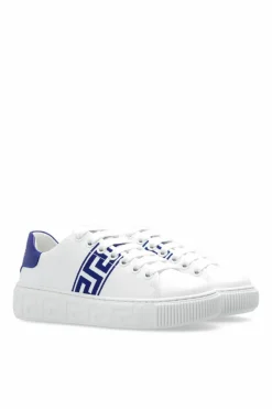 Versace Kids WHITE Sneakers with logo