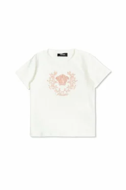 Versace Kids WHITE T-shirtz logo