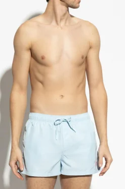 Versace light blue Swim trunks