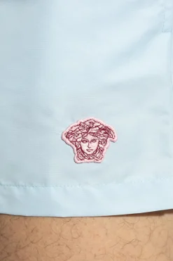 Versace light blue Swim trunks