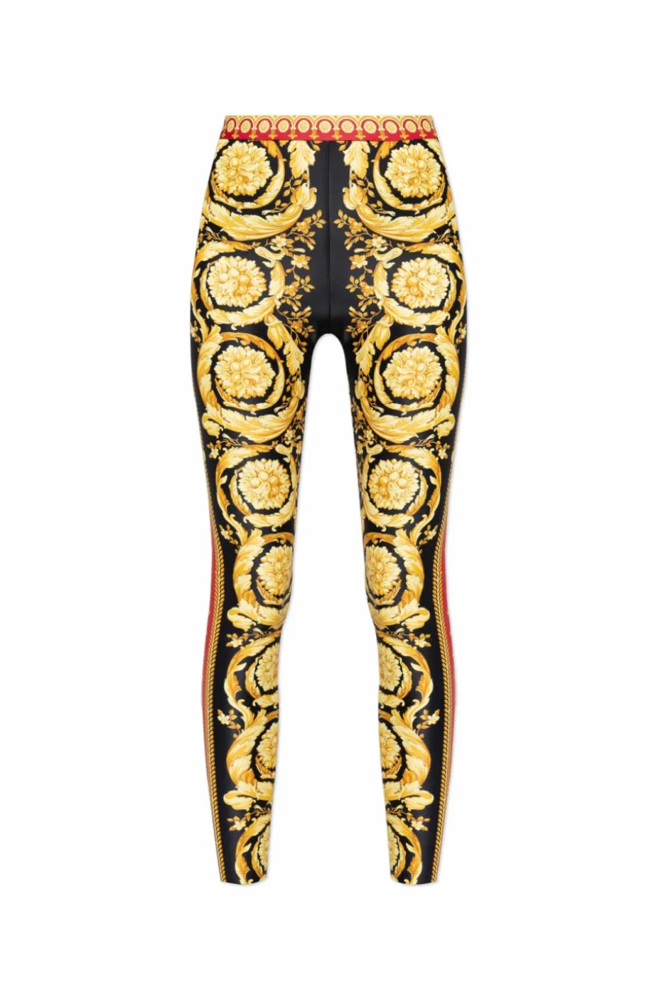 Versace MULTICOLOUR Leggings with "Barocco" print