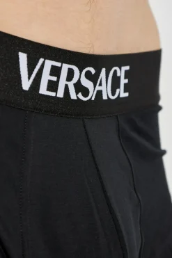 Versace MULTICOLOUR 2-pack of cotton boxers with logo