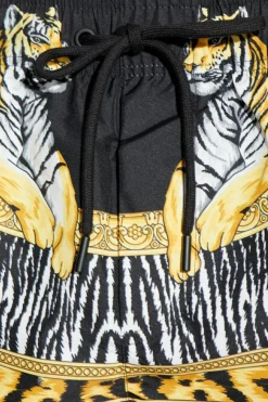 Versace MULTICOLOUR Printed swim shorts