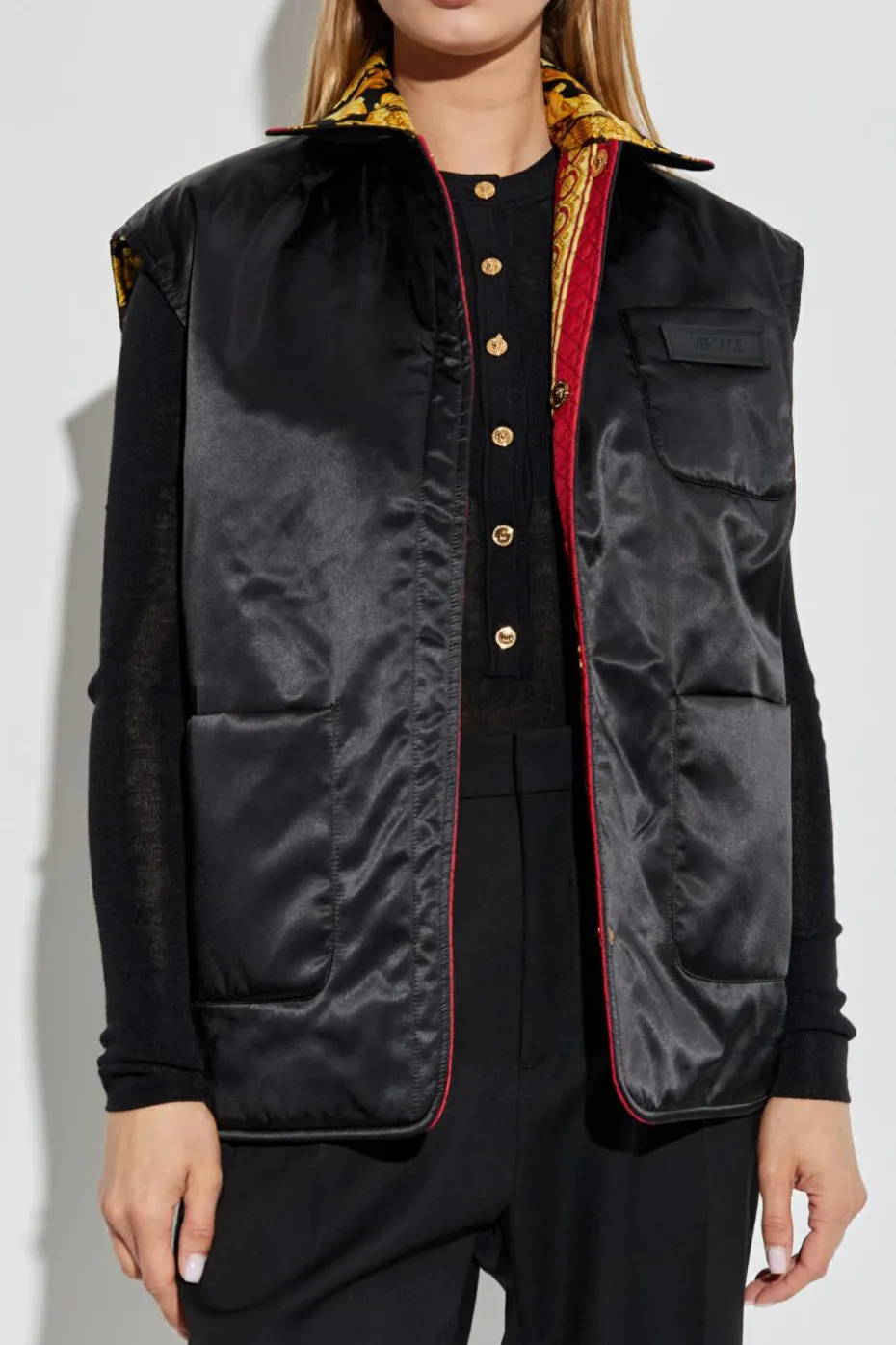 Versace MULTICOLOUR Reversible vest