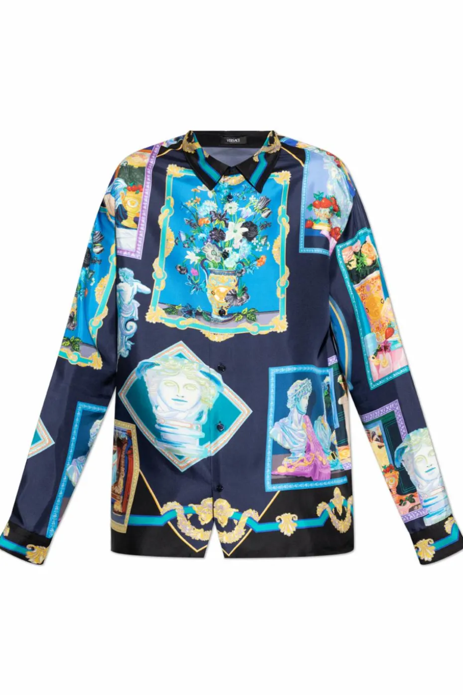 Versace MULTICOLOUR Silk shirt