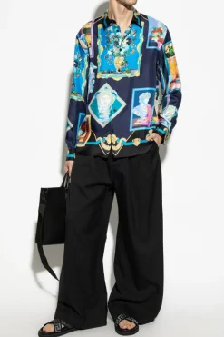 Versace MULTICOLOUR Silk shirt
