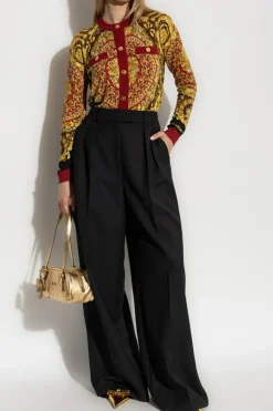 Versace MULTICOLOUR Silk cardigan