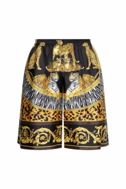 Versace MULTICOLOUR Silk shorts