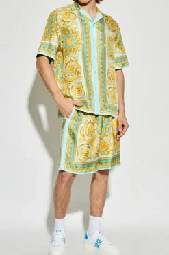 Versace MULTICOLOUR Silk shorts