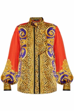 Versace MULTICOLOUR Silk shirt