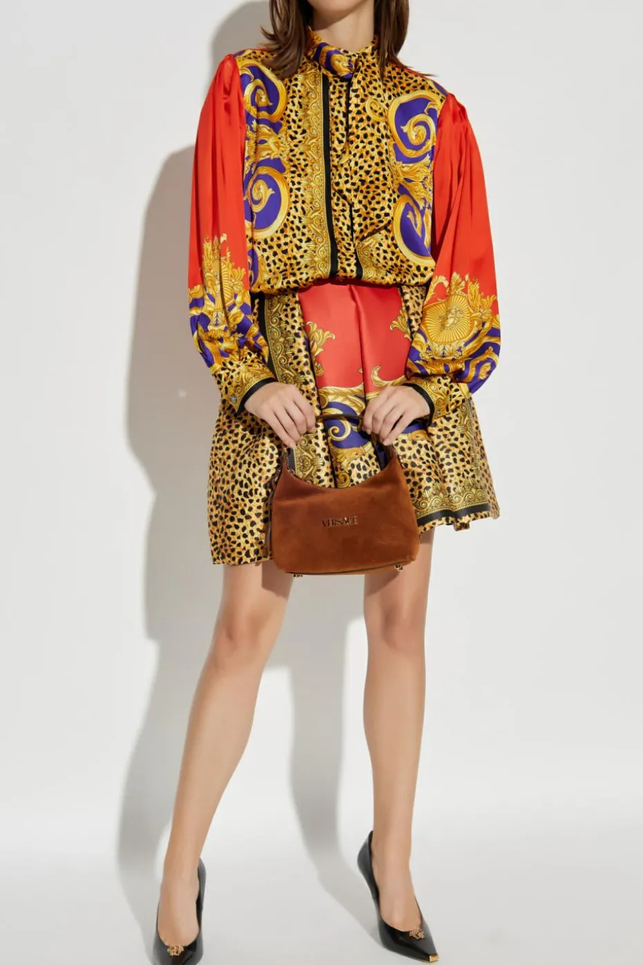 Versace MULTICOLOUR Silk shirt