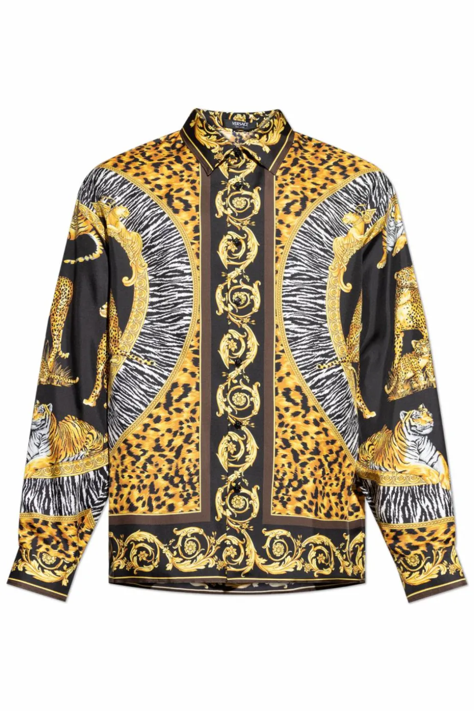 Versace MULTICOLOUR Silk shirt