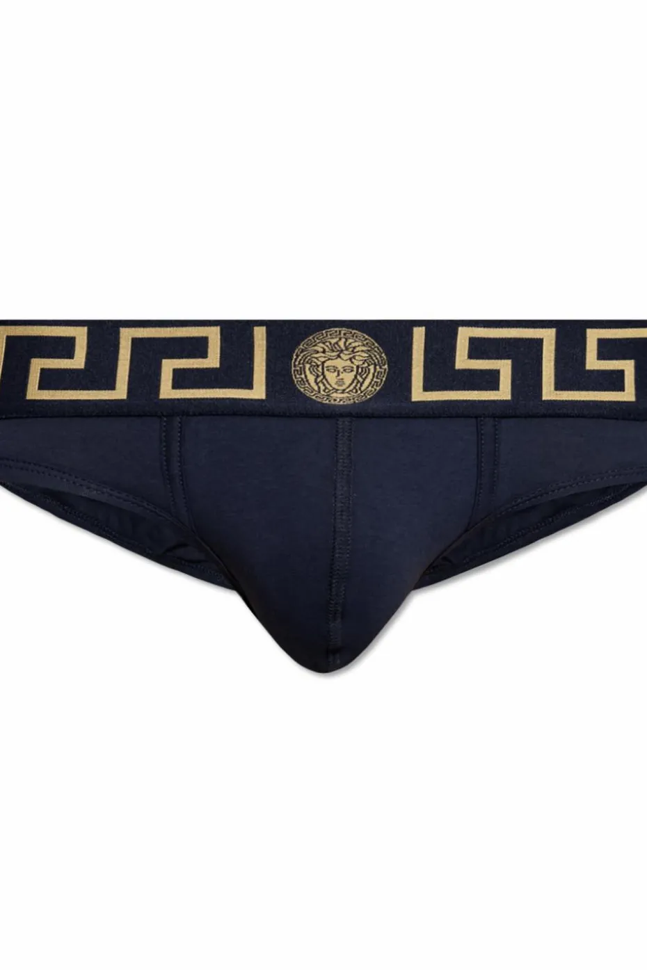 Versace NAVY BLUE Cotton briefs