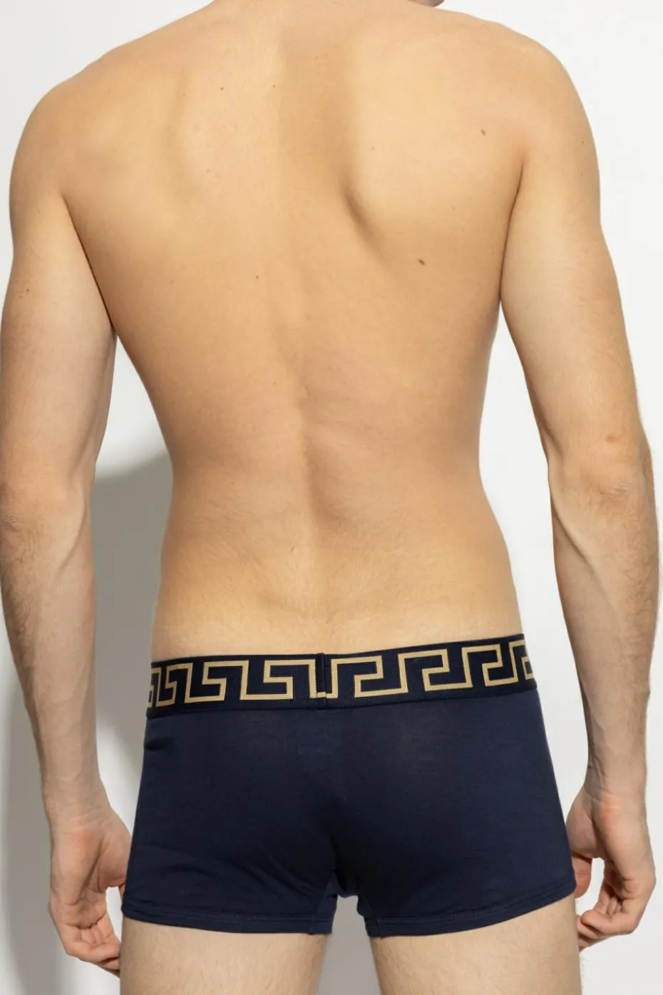 Versace NAVY BLUE Cotton Boxers