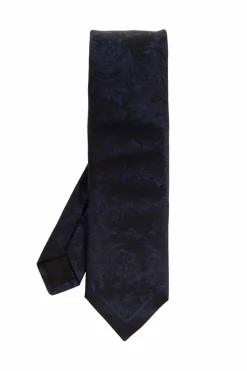 Versace NAVY BLUE Silk tie