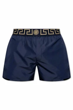 Versace NAVY BLUE Swim trunks