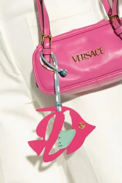 Versace PINK Fish-shaped keychain
