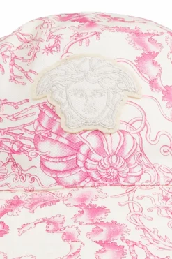 Versace PINK Hat with print